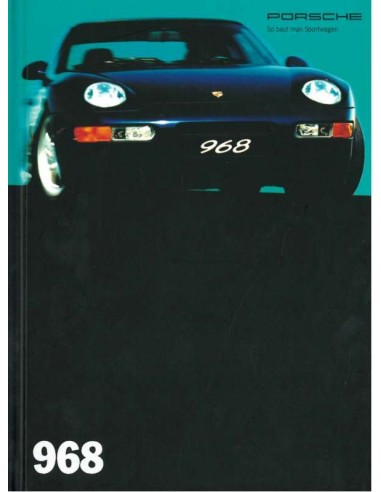 1994 PORSCHE 968 HARDCOVER PROSPEKT DEUTSCH