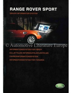 2004 RANGE ROVER SPORT DRIVER INFORMATION SYSTEM OWNERS MANUAL GERMAN