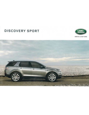 2016 LAND ROVER DISCOVERY SPORT BROCHURE DUTCH