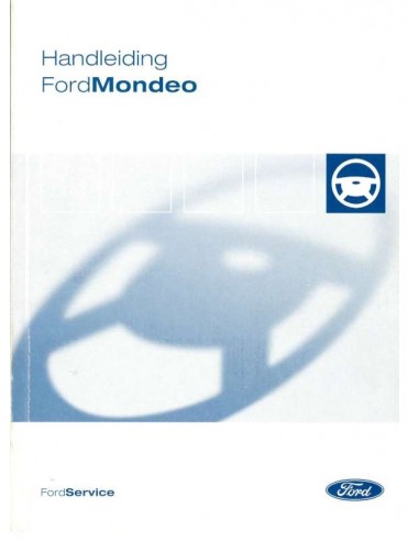 2003 FORD MONDEO BEDIENUNGSANLEITING NIEDERLÄNDISCH