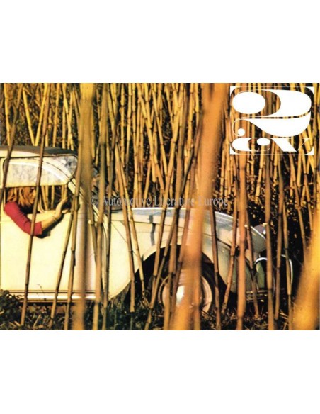 1965 CITROEN 2CV BROCHURE DUTCH