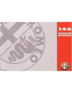 1997 ALFA ROMEO 146 INSTRUCTIEBOEKJE NEDERLANDS
