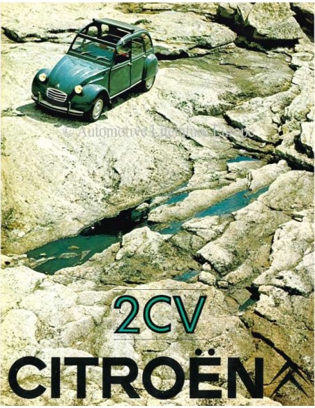 1969 CITROEN 2CV BROCHURE NEDERLANDS