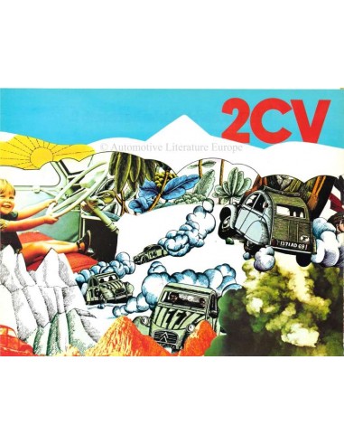 1971 CITROEN 2CV BROCHURE NEDERLANDS