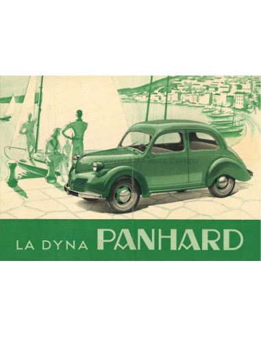 1948 PANHARD DYNA LEAFLET FRENCH