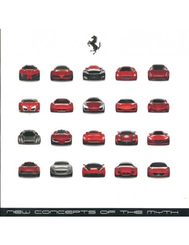 2006 FERRARI NEW CONDEPTS OF THE MYTH PROSPEKT ITALIENISCH / ENGLISCH