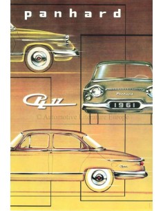 1961 PANHARD PL.17 PROSPEKT NIEDERLÄNDISCH
