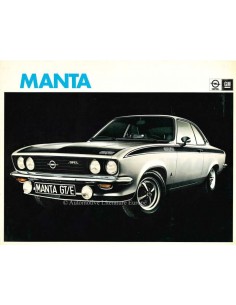 1983 OPEL MANTA PROSPEKT NIEDERLÄNDISCH
