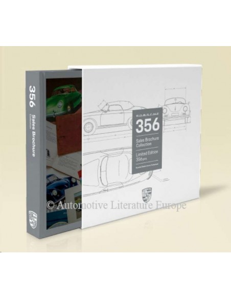 THE PORSCHE 356 VERKOOP BROCHURE COLLECTIE BOEK - MARK WEGH - BOEK