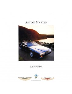 1987 ASTON MARTIN LAGONDA PROSPEKT DEUTSCH