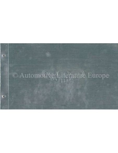 2004 PONTIAC GTO PROSPEKT ENGLISCH USA