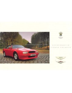 1990 ASTON MARTIN VIRAGE VOLANTE BROCHURE ENGELS