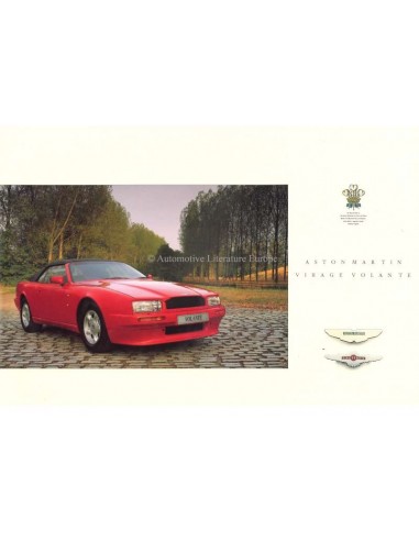 1990 ASTON MARTIN VIRAGE VOLANTE BROCHURE ENGELS