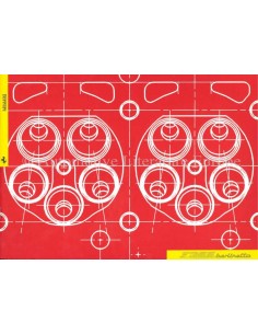1998 FERRARI 355 F1 PRESSEMAPPE PROSPEKT 1225/97