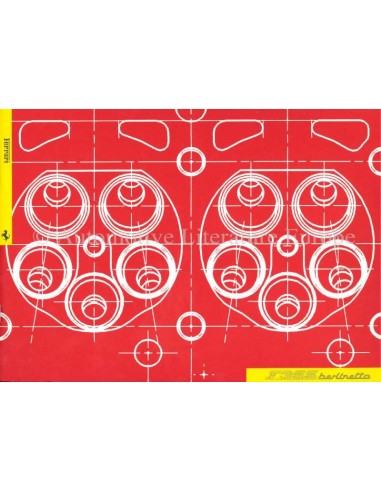 1998 FERRARI 355 F1 PRESSEMAPPE PROSPEKT 1225/97