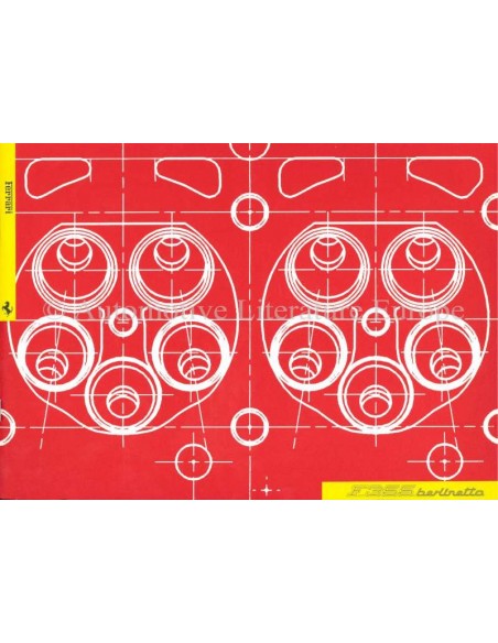 1998 FERRARI 355 F1 PRESSEMAPPE PROSPEKT 1225/97