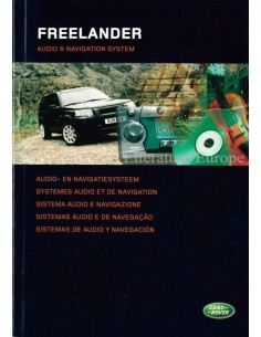 2004 LAND ROVER FREELANDER AUDIO & NAVIGATIESYSTEEM INSTRUCTIEBOEKJE NEDERLANDS