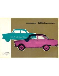 1965 DKW JUNIOR BETRIEBSANLEITUNG NIEDERLÄNDISCH