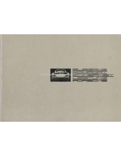 1969 PORSCHE 911 | 912 BROCHURE GERMAN