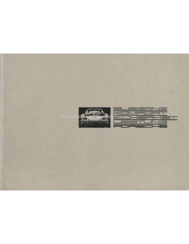 1969  PORSCHE 911 / 912 BROCHURE DUITS