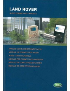 2006 LAND ROVER AUDIO-ANSCHALTMODUL BETRIEBSANLEITUNG