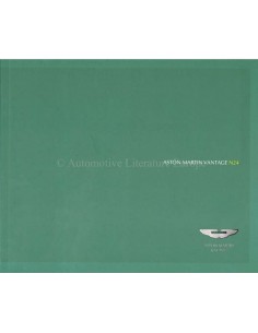 2008 ASTON MARTIN VANTAGE N24 BROCHURE ENGLISH