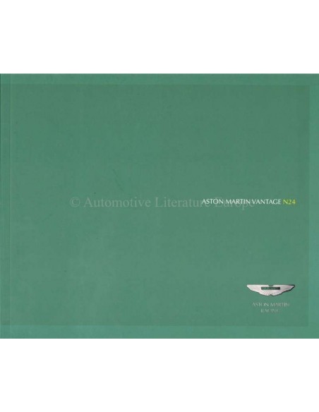 2018 ASTON MARTIN VANTAGE BROCHURE ENGELS