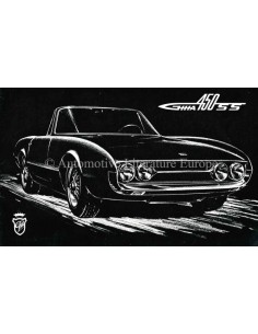 1966 GHIA 450 SS PROSPEKT ENGLISCH