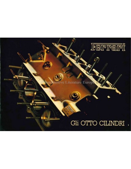 1985 FERRARI 8 CILINDERS PERSMAP ITALIAANS 367/85