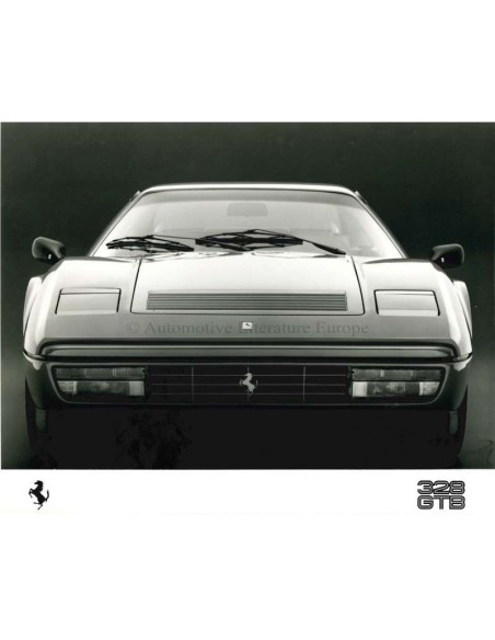 1985 FERRARI 8 CYLINDER PRESSKIT GERMAN 370/85