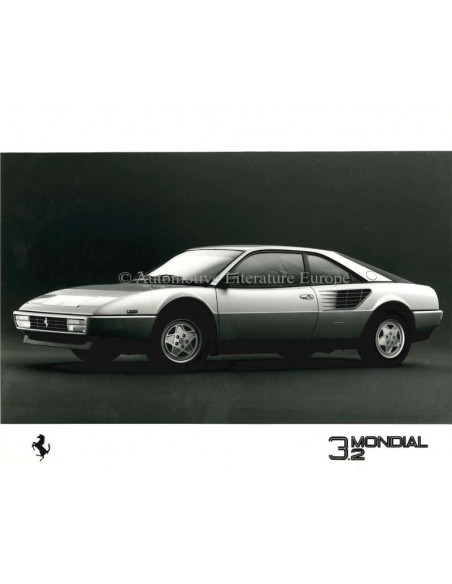 1985 FERRARI 8 CILINDERS PERSMAP FRANS 368/85