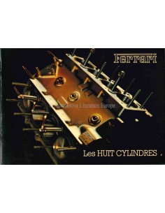 1985 FERRARI 8 CILINDERS PERSMAP FRANS 368/85