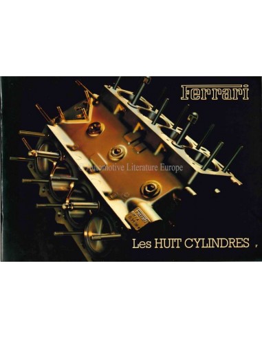 1985 FERRARI 8 CILINDERS PERSMAP FRANS 368/85