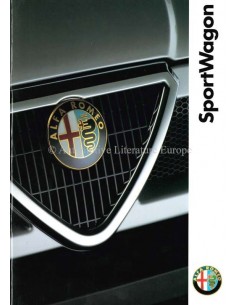 1992 ALFA ROMEO SPORTWAGON BROCHURE DUTCH