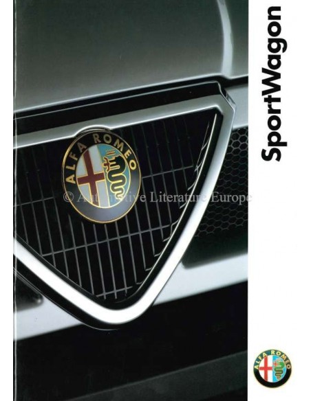 1992 ALFA ROMEO SPORTWAGON PROSPEKT NIEDERLÄNDISCH