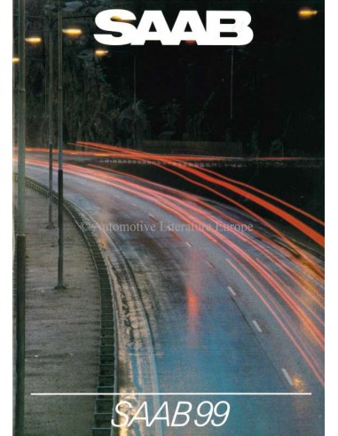 1983 SAAB 99 BROCHURE NEDERLANDS