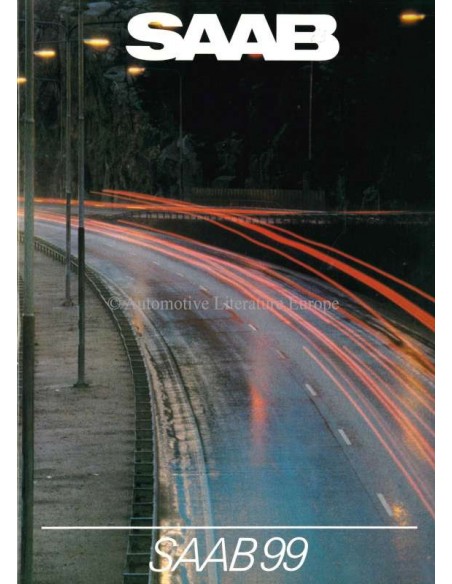 1983 SAAB 99 BROCHURE NEDERLANDS
