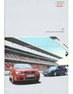 2002 AUDI S4 BROCHURE DUTCH