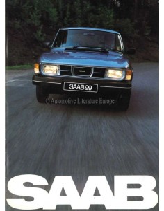 1982 SAAB 99 BROCHURE NEDERLANDS