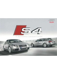 2008 AUDI S4 BROCHURE DUTCH
