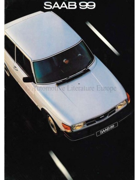 1981 SAAB 99 BROCHURE DUTCH