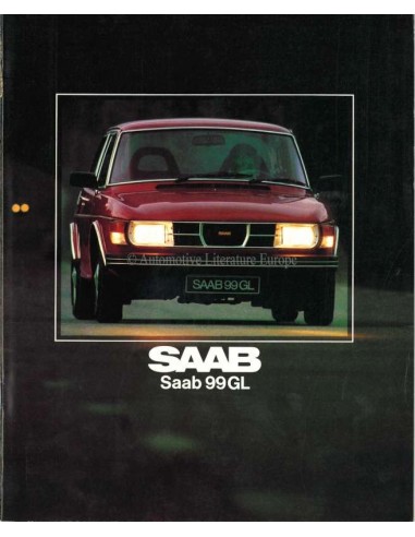 1980 SAAB 99 GL BROCHURE DUTCH