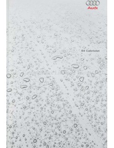 2003 AUDI S4 CABRIOLET BROCHURE DUTCH