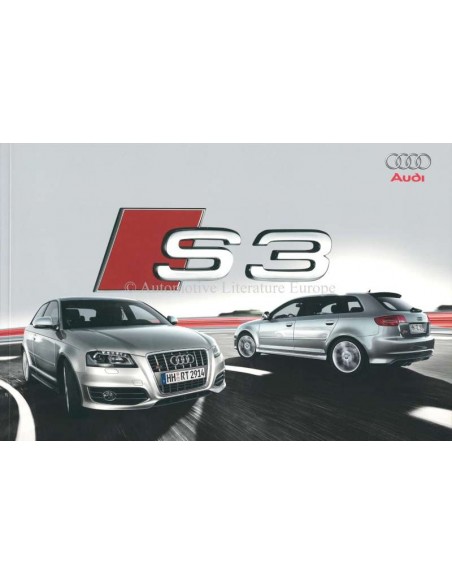 2008 AUDI S3 PROSPEKT NIEDERLÄNDISCH