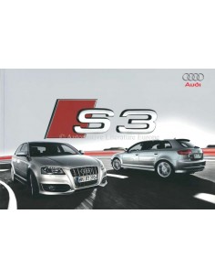 2009 AUDI S3 BROCHURE DUITS