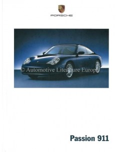 2002 PORSCHE 911 CARRERA & TARGA HARDCOVER BROCHURE DUITS