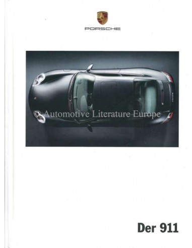 2000 PORSCHE 911 CARRERA HARDCOVER BROCHURE DUITS