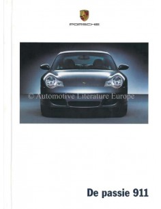 2003 PORSCHE 911 CARRERA HARDCOVER BROCHURE NEDERLANDS