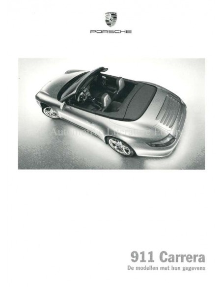 2006 PORSCHE 911 CARRERA HARDCOVER BROCHURE ENGELS