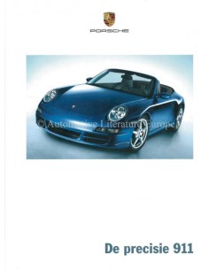 2005 PORSCHE 911 CARRERA HARDCOVER BROCHURE NEDERLANDS